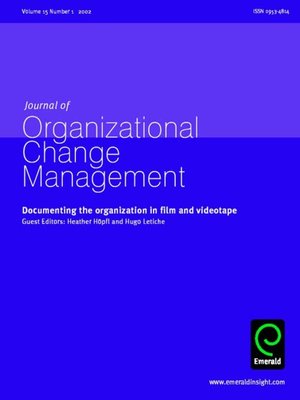 cover image of Journal of Change Management, Volume 15, Issue 1